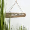 Holzschild "Traumstrand" 40 cm