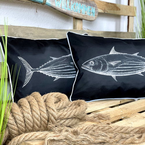 Outdoor-Kissen "Fisch" 40x60 cm