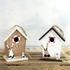 Maritime Vogelhäuser "Beach House" in zwei Farben